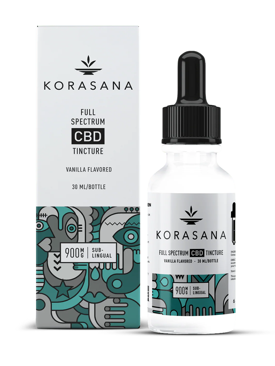 Korasana CBD Espectro Completo 900mg - 30ml
